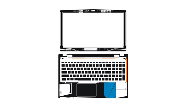 Precision laser cutting of laptop keyboards(图2)