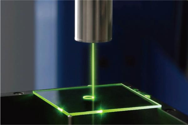 What are the advantages of using laser cutting perforated glass?(图2)